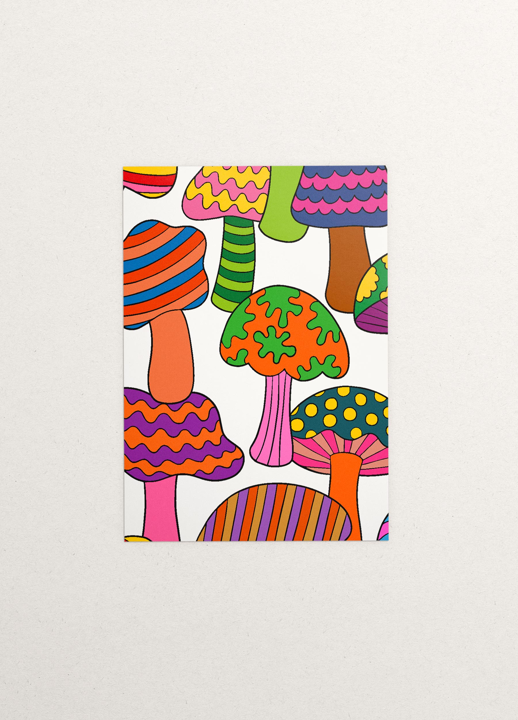 Mini Card – Mushrooms